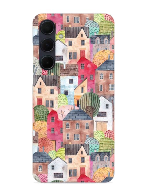 Abstract Seamless Pattern Snap Case for Samsung Galaxy A35 (5G) Zapvi