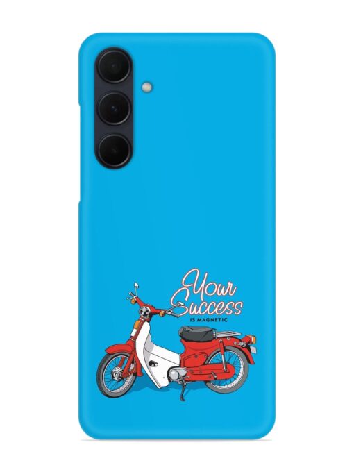 Motorcycles Image Vector Snap Case for Samsung Galaxy A35 (5G) Zapvi