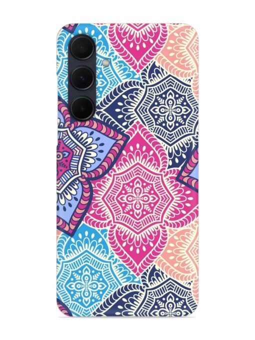 Ethnic Floral Seamless Snap Case for Samsung Galaxy A35 (5G) Zapvi