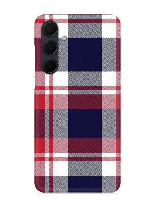 Classic Plaid Tartan Snap Case for Samsung Galaxy A35 (5G) Zapvi