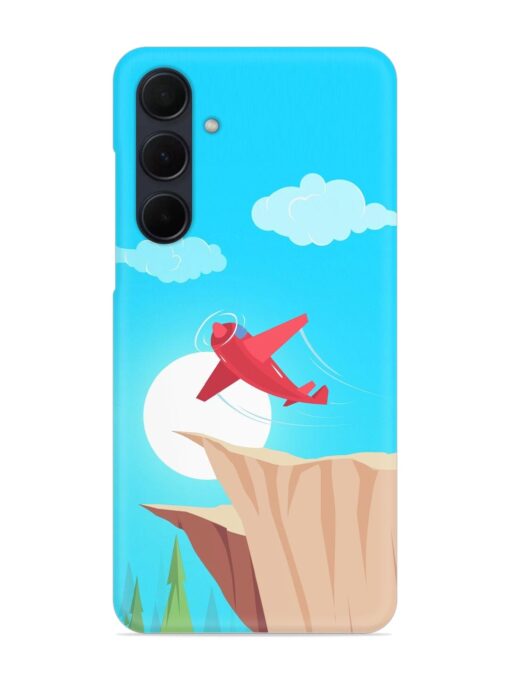 Small Planes In Flight Snap Case for Samsung Galaxy A35 (5G)