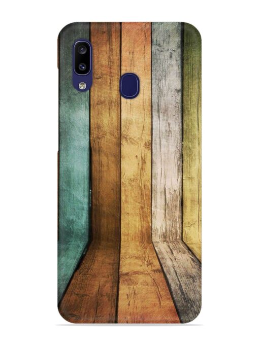 Wooden Realistic Art Snap Case for Samsung Galaxy A40 Zapvi