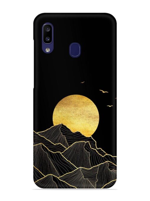 Golden Sunrise Snap Case for Samsung Galaxy A40 Zapvi