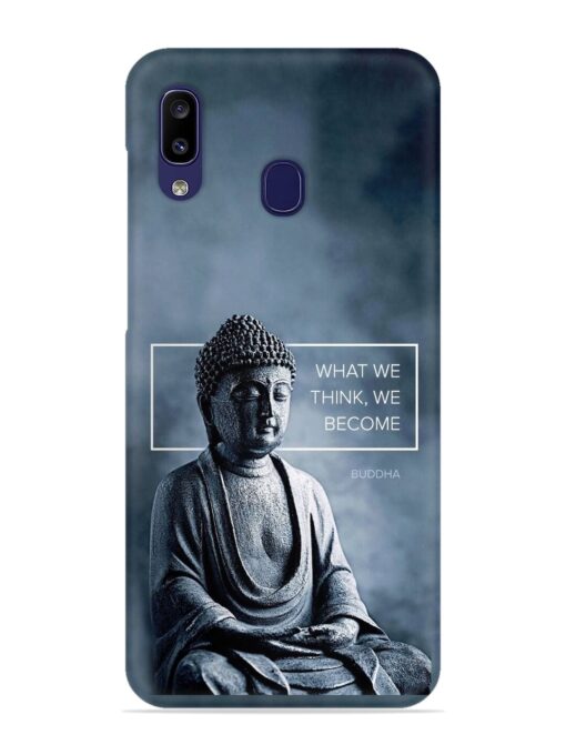 What We Think We Become Snap Case for Samsung Galaxy A40 Zapvi