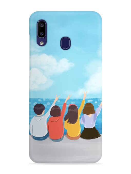 Happy Kids Snap Case for Samsung Galaxy A40 Zapvi