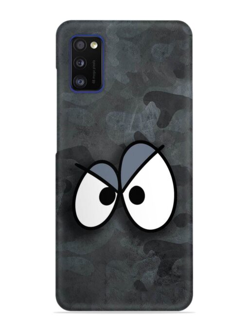 Big Eyes Night Mode Snap Case for Samsung Galaxy A41 Zapvi