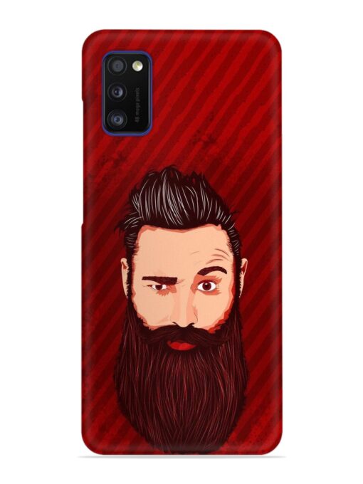 Beardo Man Snap Case for Samsung Galaxy A41 Zapvi