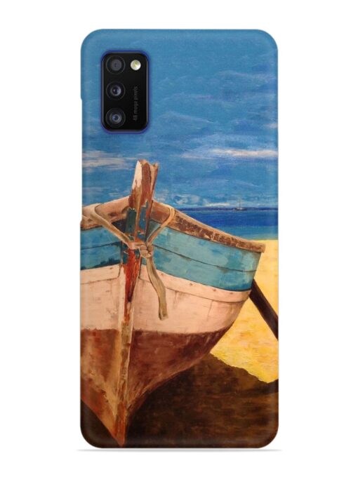 Canvas Painting Snap Case for Samsung Galaxy A41 Zapvi