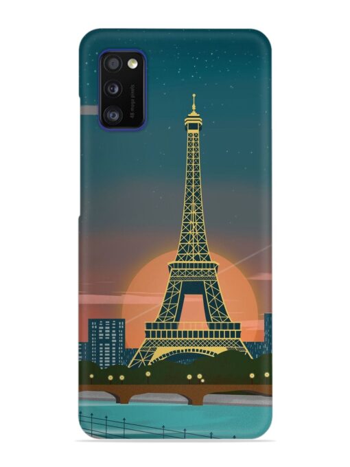 Scenery Architecture France Paris Snap Case for Samsung Galaxy A41 Zapvi