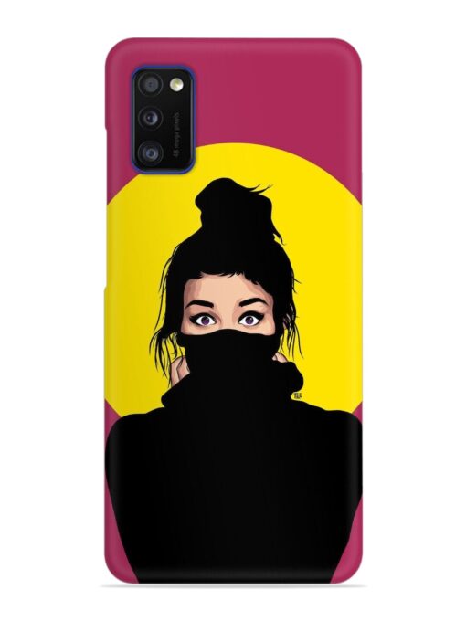 Girly Vector Snap Case for Samsung Galaxy A41 Zapvi