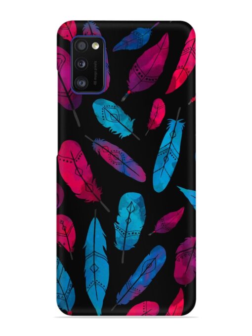 Feather Art Snap Case for Samsung Galaxy A41 Zapvi