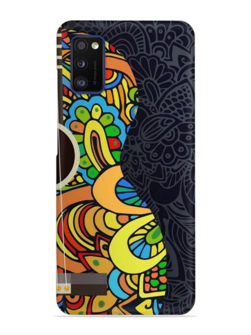 Guitar Vector Art Snap Case for Samsung Galaxy A41 Zapvi