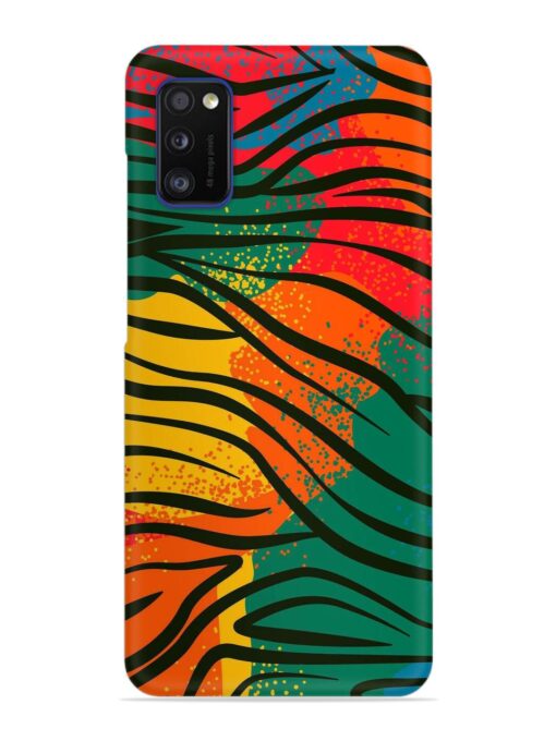 Bright Colorful Snap Case for Samsung Galaxy A41 Zapvi