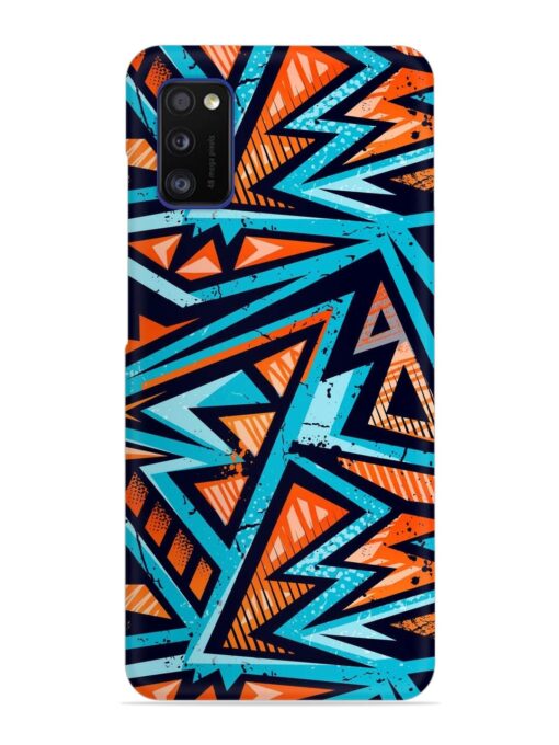 Abstract Seamless Grunge Snap Case for Samsung Galaxy A41 Zapvi