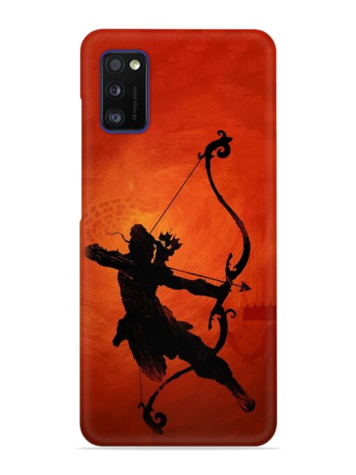 Illustration Lord Rama Snap Case for Samsung Galaxy A41 Zapvi