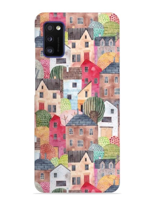 Abstract Seamless Pattern Snap Case for Samsung Galaxy A41 Zapvi