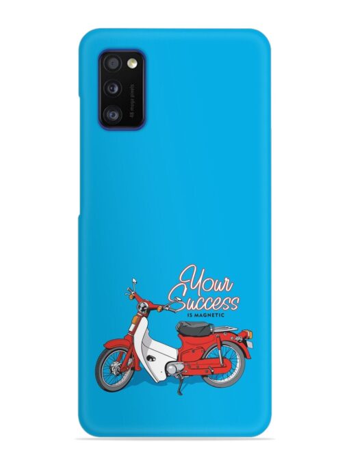 Motorcycles Image Vector Snap Case for Samsung Galaxy A41 Zapvi