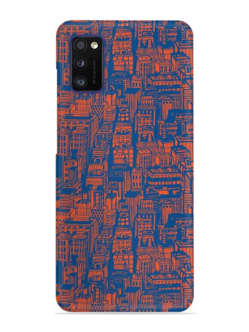 Hand Drawn Seamless Snap Case for Samsung Galaxy A41 Zapvi