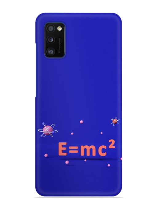 Formula Relativity Equation Snap Case for Samsung Galaxy A41 Zapvi