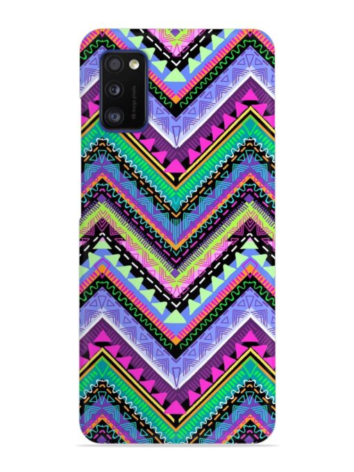 Tribal Aztec Print Snap Case for Samsung Galaxy A41 Zapvi