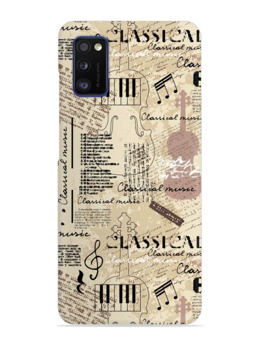 Classical Music Lpattern Snap Case for Samsung Galaxy A41 Zapvi