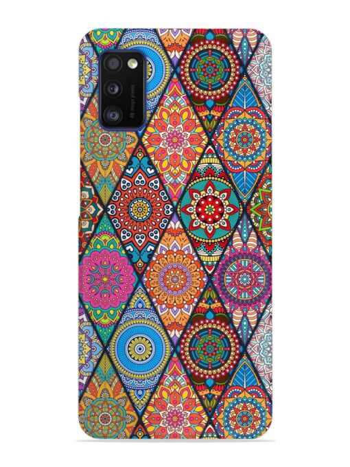 Seamless Tile Pattern Snap Case for Samsung Galaxy A41 Zapvi