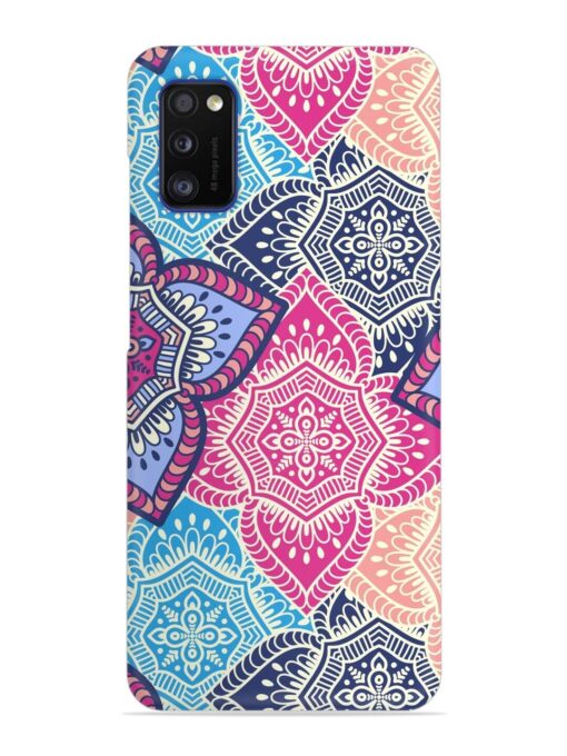 Ethnic Floral Seamless Snap Case for Samsung Galaxy A41 Zapvi