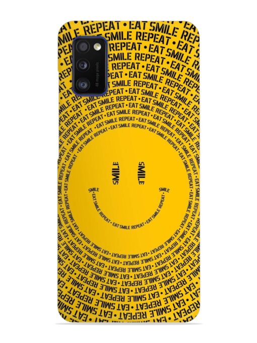 Smiley Snap Case for Samsung Galaxy A41 Zapvi