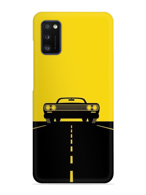 Classic Car Snap Case for Samsung Galaxy A41 Zapvi