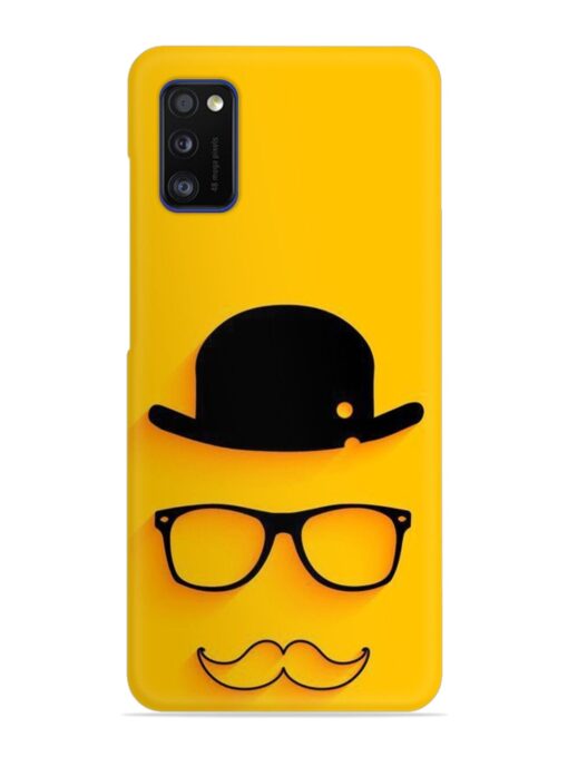 Classic Face Vector Snap Case for Samsung Galaxy A41 Zapvi