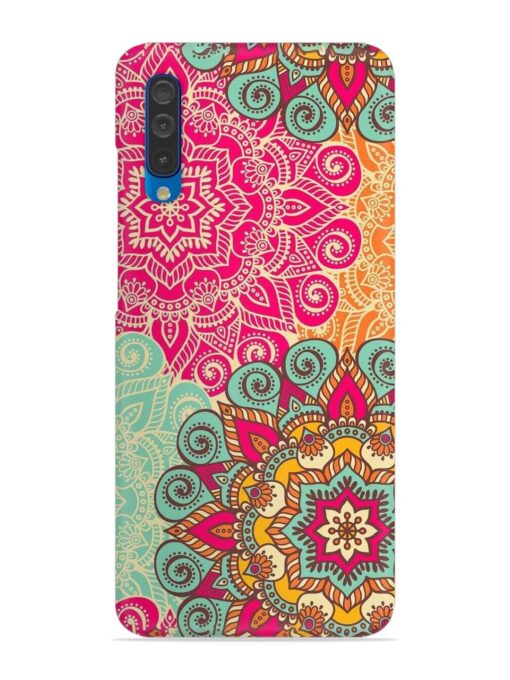 Mandala Seamless Snap Case for Samsung Galaxy A50 Zapvi