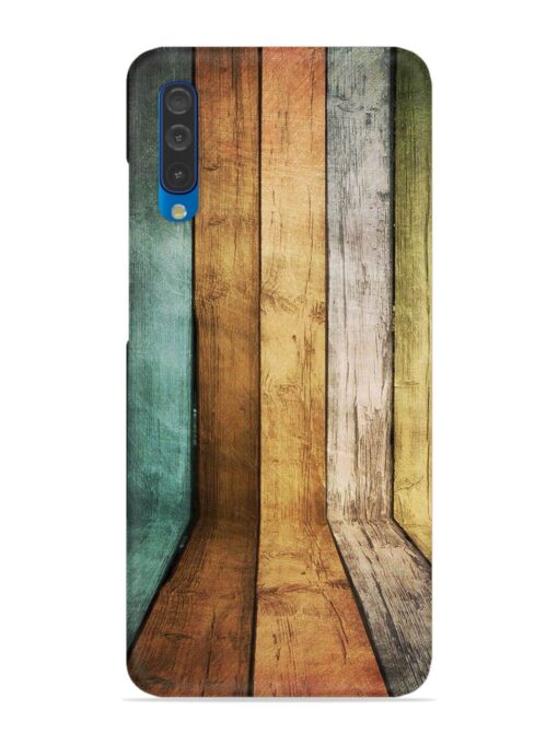 Wooden Realistic Art Snap Case for Samsung Galaxy A50 Zapvi