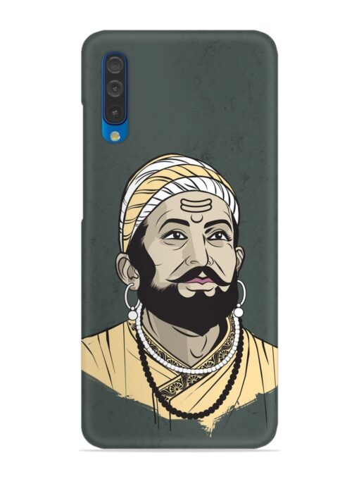 Shivaji Maharaj Vector Art Snap Case for Samsung Galaxy A50