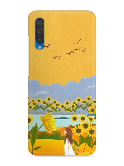 Beginning Of Autumn Snap Case for Samsung Galaxy A50 Zapvi