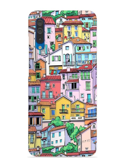 Europe Old Town Snap Case for Samsung Galaxy A50