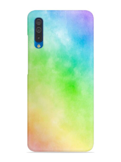 Watercolor Mixture Snap Case for Samsung Galaxy A50 Zapvi