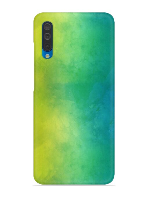 Yellow Green Gradient Snap Case for Samsung Galaxy A50