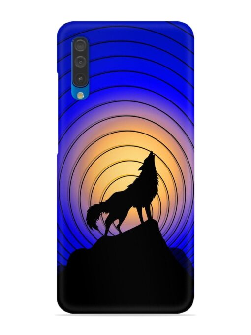 Fox Roaring Design Snap Case for Samsung Galaxy A50