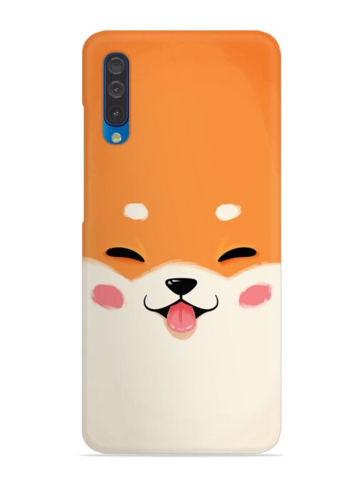 Happy Cat Art Snap Case for Samsung Galaxy A50