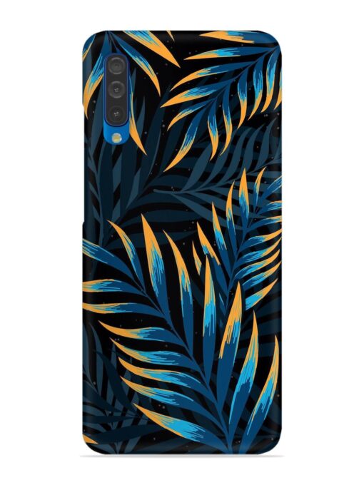 Abstract Leaf Art Snap Case for Samsung Galaxy A50 Zapvi