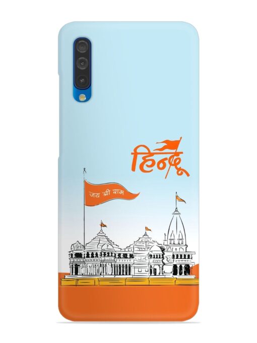 Ram Mandir Hindu Snap Case for Samsung Galaxy A50