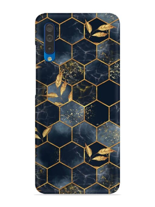 Marble Hexagon Seamless Snap Case for Samsung Galaxy A50