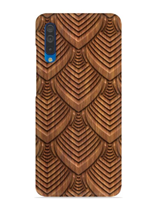 Carved Pattern On Snap Case for Samsung Galaxy A50 Zapvi