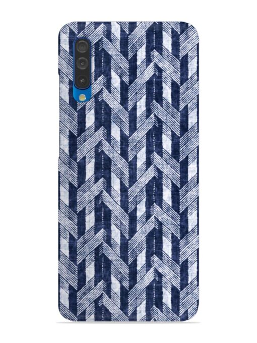 Abstract Herringbone Motif Snap Case for Samsung Galaxy A50 Zapvi