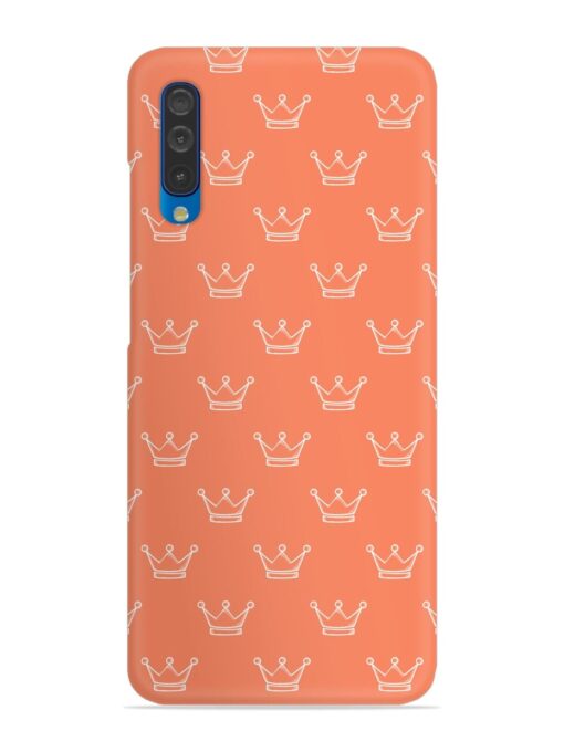 Hand Drawn Crown Snap Case for Samsung Galaxy A50