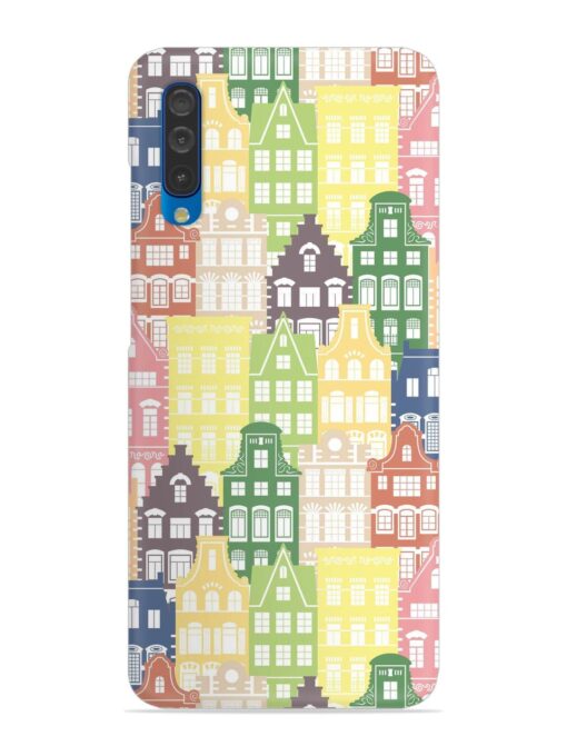 Seamless Shapes Pattern Snap Case for Samsung Galaxy A50