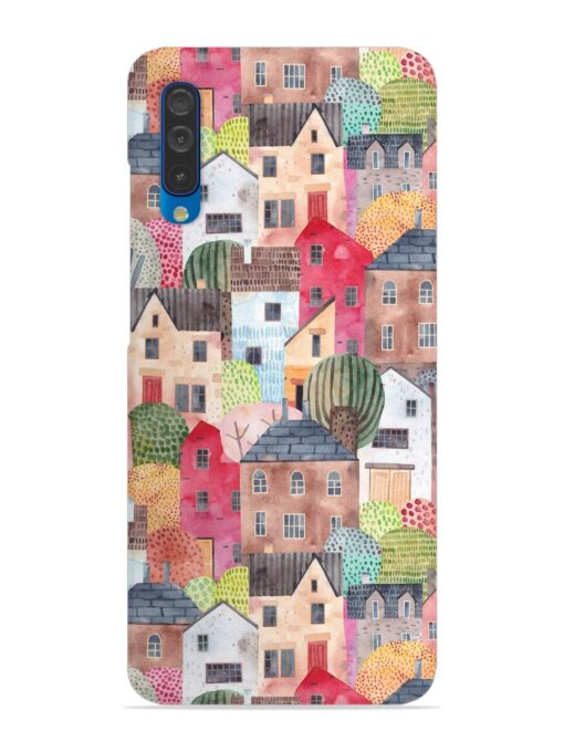 Abstract Seamless Pattern Snap Case for Samsung Galaxy A50 Zapvi