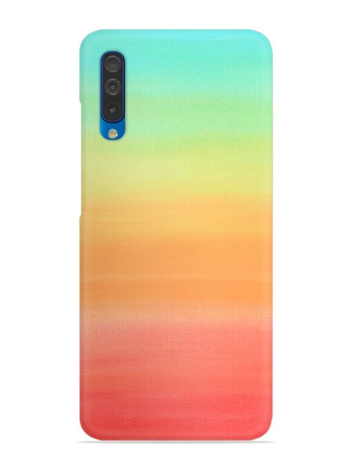 Background Sky Watercolor Snap Case for Samsung Galaxy A50 Zapvi