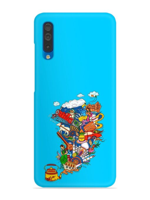 Vector Design Indian Snap Case for Samsung Galaxy A50