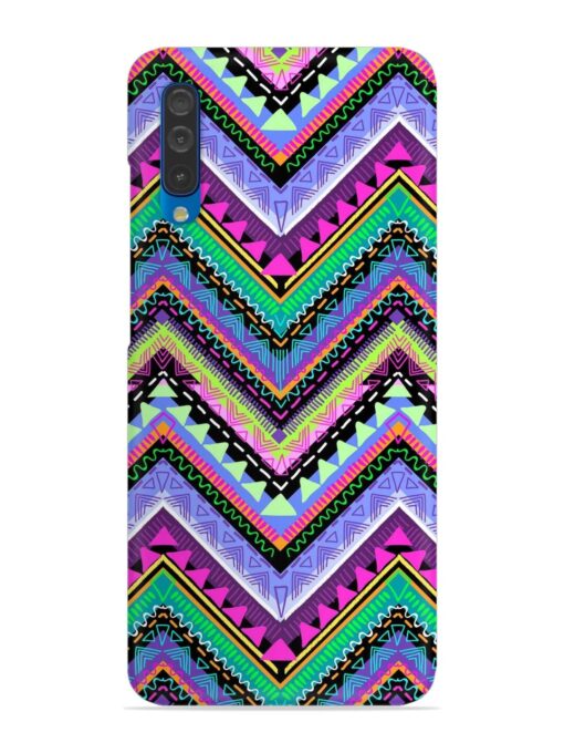 Tribal Aztec Print Snap Case for Samsung Galaxy A50 Zapvi